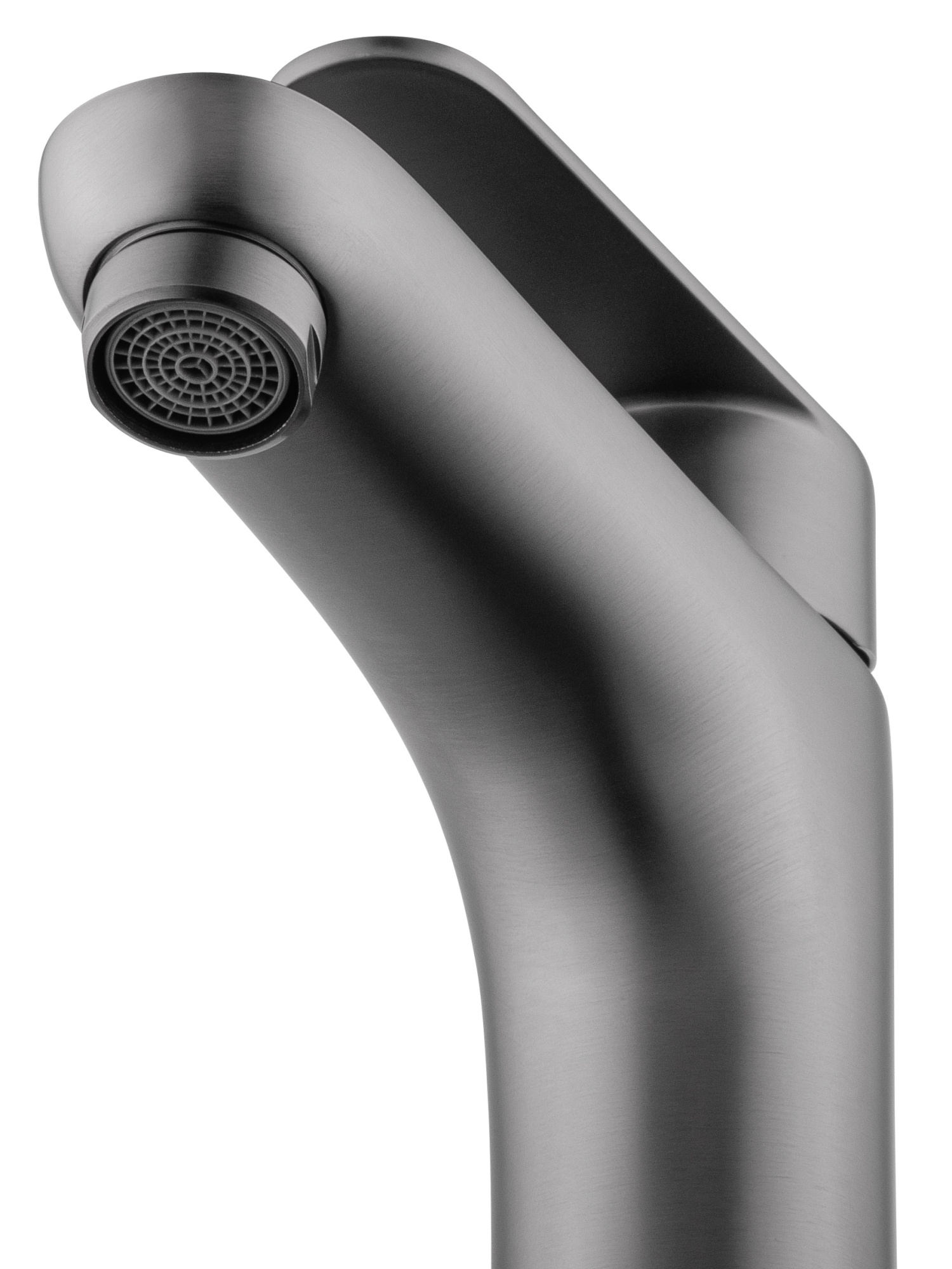 Смеситель для раковины Wonzon & Woghand Alfa WW-A40202-BGG темный графит брашированный