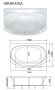 Ванна акриловая 190х120 Marka One SIRAKUSA New Ванна акриловая 190х120 Marka One SIRAKUSA New