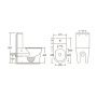Унитаз напольный безободковый белый Cerutti SPA SELLA GW CT9864 с сиденьем микролифт Унитаз напольный безободковый белый Cerutti SPA SELLA GW CT9864 с сиденьем микролифт