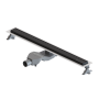 Душевой лоток   Boheme Premium linear 982-80-B черный Душевой лоток   Boheme Premium linear 982-80-B черный
