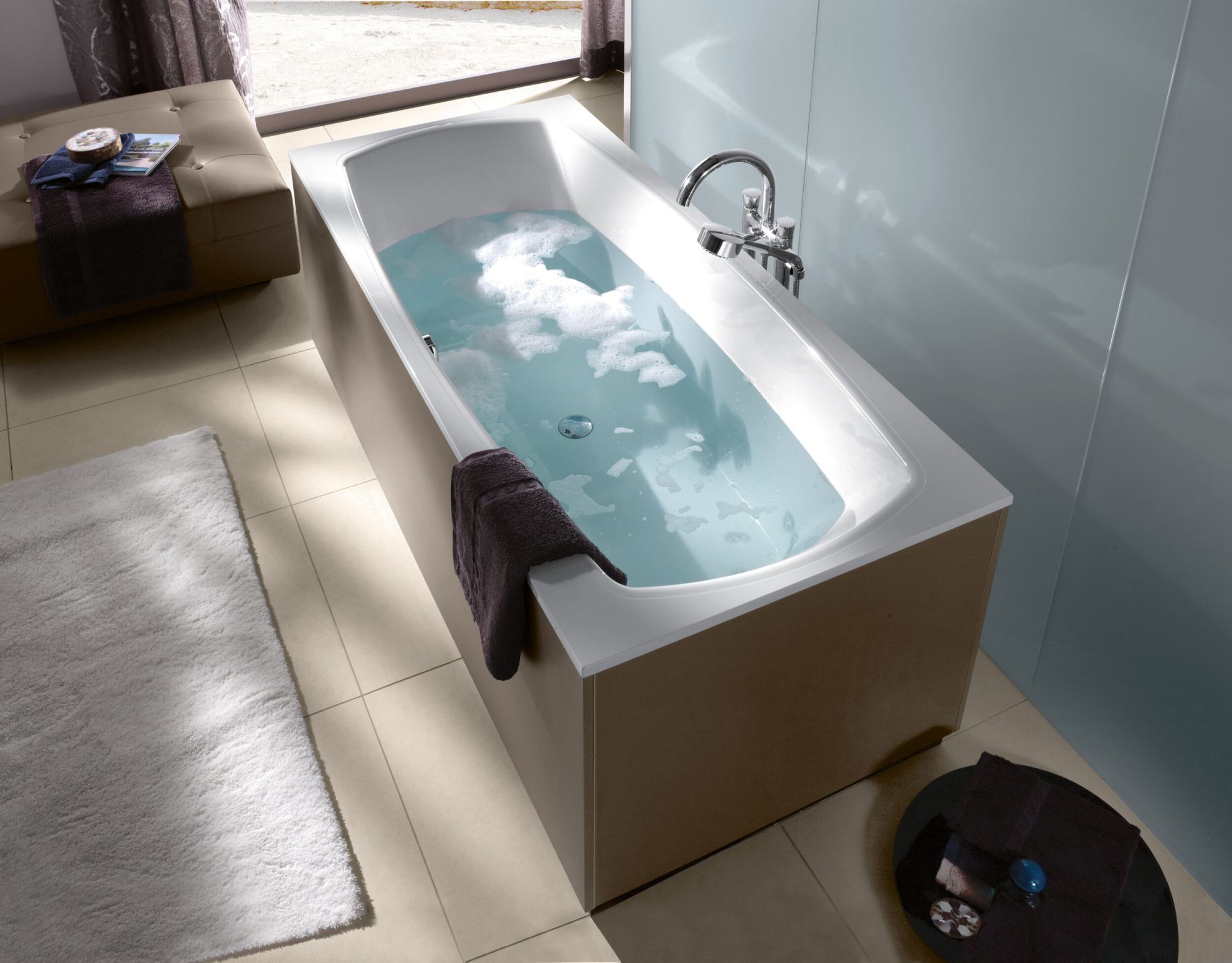 Ванна квариловая Villeroy & Boch My Art UBQ180MYA2V-01