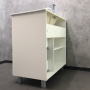 Тумба с раковиной Comforty Модена М 90 см 00-00001644 напольная белая