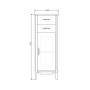 Полуколонна COMFORTY Версаль-40 слоновая кость Полуколонна COMFORTY Версаль-40 слоновая кость