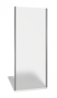 Боковая стенка GOOD DOOR ORION SP-90-G-CH  90x185 Боковая стенка GOOD DOOR ORION SP-90-G-CH  90x185