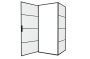 Душевой уголок 900х900х195 Bravat Blackline BS090.2115B Душевой уголок 900х900х195 Bravat Blackline BS090.2115B