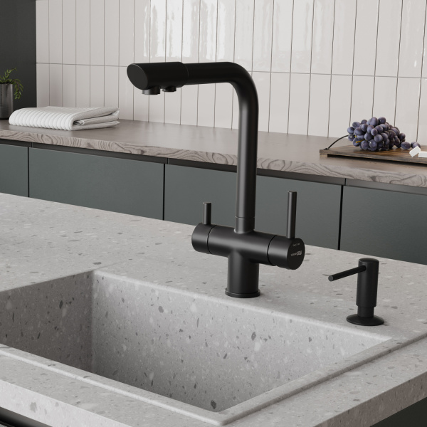 Смеситель для кухни 2 воды WasserKRAFT A8367 Смеситель для кухни 2 воды WasserKRAFT A8367