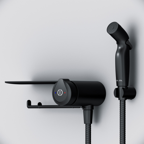 Смеситель гигиенический встраиваемый TouchReel AM.PM X-Joy F0H85A822 Смеситель гигиенический встраиваемый TouchReel AM.PM X-Joy F0H85A822