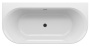 Ванна акриловая пристенная Ravak Ypsilon Wall 1780x860 белая (черный слив) XC00100035 Ванна акриловая пристенная Ravak Ypsilon Wall 1780x860 белая (черный слив) XC00100035