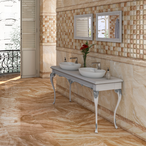 Плитка керамическая настенная 90x30 см SALONI CERAMICA RESORT YM6990 бежевый