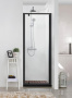 Душевая дверь в нишу 90x200 Bravat Blackline BD100.4111B Душевая дверь в нишу 90x200 Bravat Blackline BD100.4111B