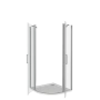 Душевое ограждение GOOD DOOR PANDORA R-80-C-CH 80x80x185 Душевое ограждение GOOD DOOR PANDORA R-80-C-CH 80x80x185