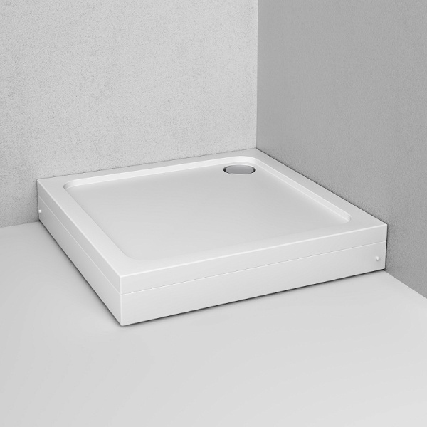 Акриловый поддон для душа AM.PM Gem 90x90 W90T-403-090W