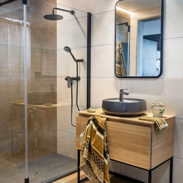 Смеситель для душа Ramonsoler New Fly 570802SNM матовый черный