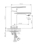 Смеситель для раковины Koller Pool LINE LN0200 Смеситель для раковины Koller Pool LINE LN0200