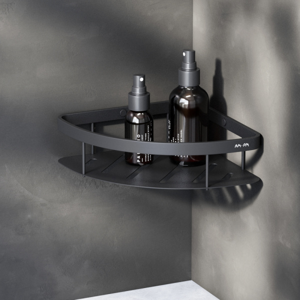 Полка для душа AM.PM Sense L 20755 A7454122 черная матовая