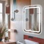 Зеркало с LED-подсветкой 40x70 Silver Mirrors Мальта ФР-00001372 Зеркало с LED-подсветкой 40x70 Silver Mirrors Мальта ФР-00001372
