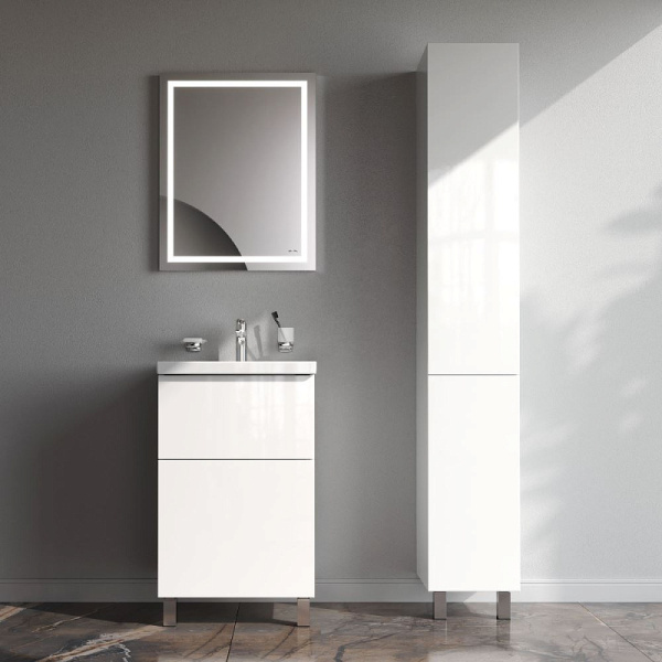 Тумба под раковину Am.Pm Gem 50 см M90FSX0502WG напольная белая