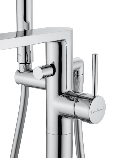 Смеситель для ванны с душем и гарнитуром Wonzon & Woghand Stick WW-88649901-CR хром глянцевый