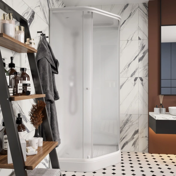 Душевая кабина Parly Penta P911F профиль белый