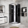Душевая кабина 90x90 Niagara Eco E90/13/TN/BK Душевая кабина 90x90 Niagara Eco E90/13/TN/BK