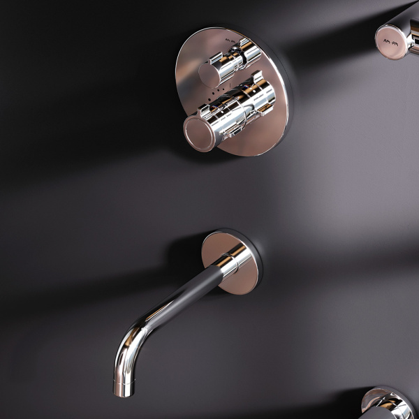 Душевой комплект AM.PM X-Joy FT85A3RH30 хром глянцевый