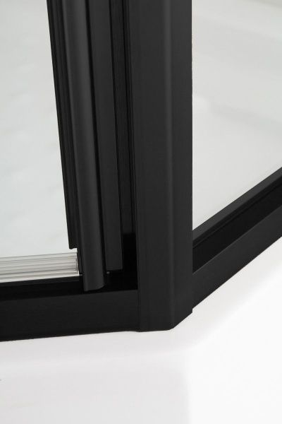 Душевой уголок 90x90 см Cezares ECO ECO-O-P-1-90-C-NERO хром Душевой уголок 90x90 см Cezares ECO ECO-O-P-1-90-C-NERO хром