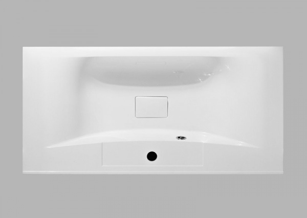 Раковина из литьевого мрамора 90x45 см BelBagno MARINO BB900/450-LV-MR-PR белый