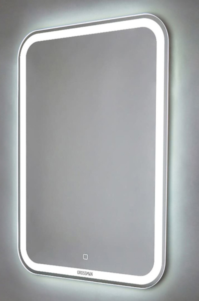 Зеркало GROSSMAN ELEGANS 55х80 с LED подсветкой Зеркало GROSSMAN ELEGANS 55х80 с LED подсветкой