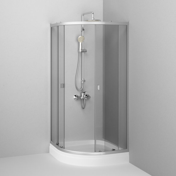 Душевой уголок AM.PM X-Joy 90x195x90 W88E-205-090MT64 профиль хром