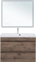Тумба под раковину Aquanet Нота New 90 см 00334193 подвесная дуб веллингтон табак