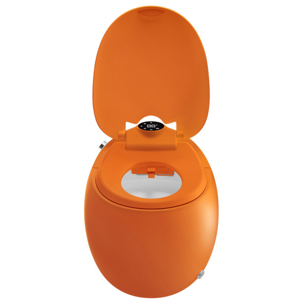 Унитаз-биде Abber Bequem AC1131SOR приставной с импульсным смывом с микролифтом