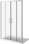 Душевое ограждение GOOD DOOR LATTE WTW-TD-160-G-WE 160x160x185 Душевое ограждение GOOD DOOR LATTE WTW-TD-160-G-WE 160x160x185