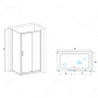 Душевой уголок RGW PA-145 80x100x185 020814580-11 Душевой уголок RGW PA-145 80x100x185 020814580-11
