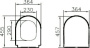 Подвесной безободковый унитаз VitrA Integra Round 7041B003-0075 Подвесной безободковый унитаз VitrA Integra Round 7041B003-0075