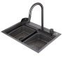 Кухонная мойка ABBER Wasser Kreis AF2194NG никель Кухонная мойка ABBER Wasser Kreis AF2194NG никель