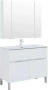 Мебель для ванной Aquanet Алвита New 100 напольная белая