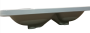 Раковина накладная 70 см Cerutti SPA Double DORRIS CT9280 Раковина накладная 70 см Cerutti SPA Double DORRIS CT9280