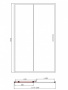 Душевая дверь 120x195 BandHours Smart 120D 200330001 Душевая дверь 120x195 BandHours Smart 120D 200330001