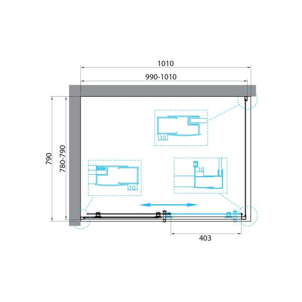 Душевой уголок 90x120 см BelBagno UNO-195 Uno-195-ah-1-100/80-p-cr хром Душевой уголок 90x120 см BelBagno UNO-195 Uno-195-ah-1-100/80-p-cr хром