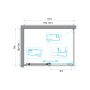 Душевой уголок 90x120 см BelBagno UNO-195 Uno-195-ah-1-100/80-p-cr хром Душевой уголок 90x120 см BelBagno UNO-195 Uno-195-ah-1-100/80-p-cr хром