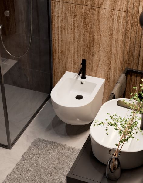 Смеситель AQUAme Siena AQM6216MB черный матовый Смеситель AQUAme Siena AQM6216MB черный матовый
