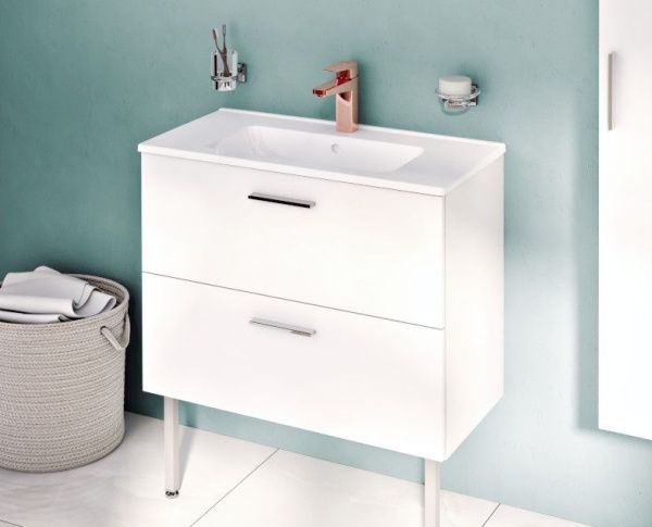 Тумба с 2 ящиками и раковиной 120х80х213 см VitrA Mia 66109 белый Тумба с 2 ящиками и раковиной 120х80х213 см VitrA Mia 66109 белый