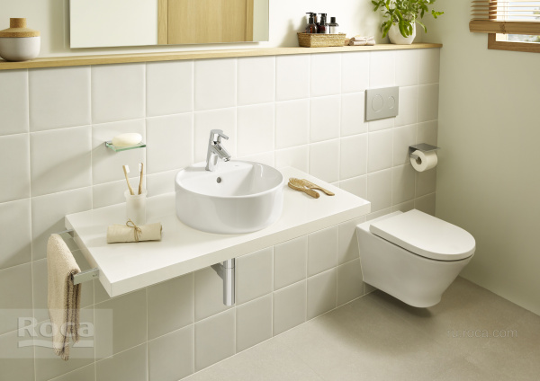 Раковина Roca The Gap 40х37 1 отверстие 3270MK000 Раковина Roca The Gap 40х37 1 отверстие 3270MK000