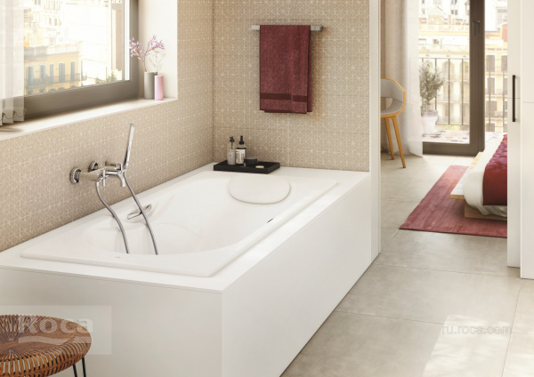 Ручки для ванны Roca Malibu 526803010 хром Ручки для ванны Roca Malibu 526803010 хром