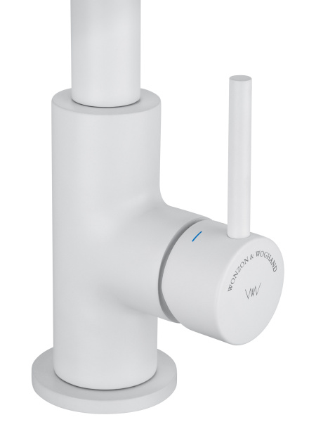 Смеситель для кухонной мойки Wonzon & Woghand WW-L1005-MW белый матовый