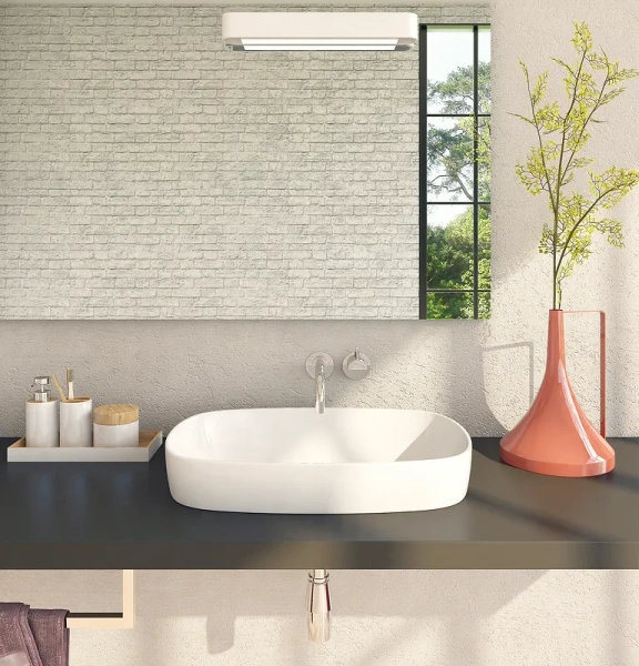 Раковина накладная Caprigo Купер 560 55 см белая