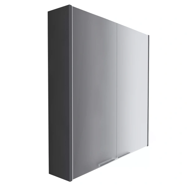 Зеркальный шкаф 1Marka Gaula 60 2д.Black У92541 Зеркальный шкаф 1Marka Gaula 60 2д.Black У92541