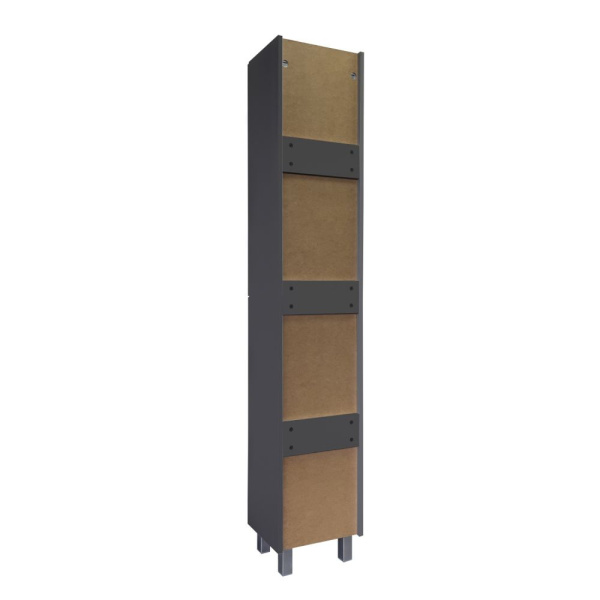 Пенал Comforty Лима 35x190 см 00-00019242 напольный антрацит