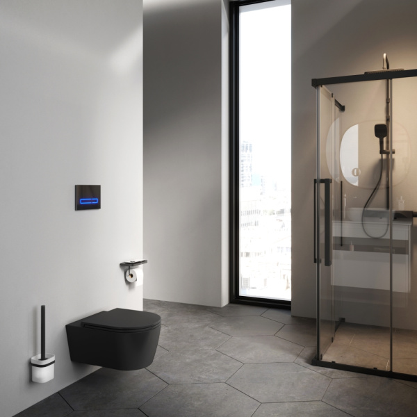 Унитаз подвесной AM.PM Func C8F1701MBSC безободковый с микролифтом