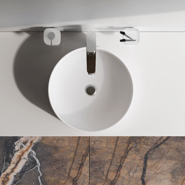 Раковина Am.Pm Func 40 см M8FWCC40400WG накладная